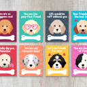  Valentine's Day Cards Kids - Printed Set of 24