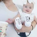  If You Can Read This Bring My Mom A Coffee Baby Socks