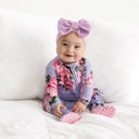  Violet Baby Ruffle Pajama