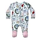  North Pole Fun Baby Ruffle Pajama 