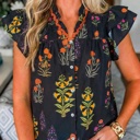  Flora Charm Lace Blouse | S-XL