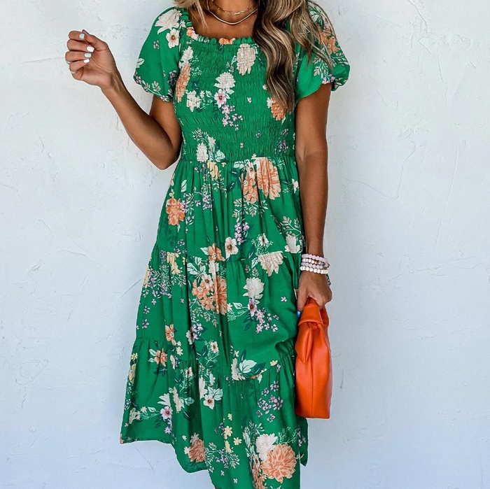 Blossom & Bloom Tiered Dress | S-XL