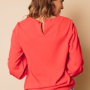  MY DREAM LIFE |Ruffle Bubble Sleeve Top | S-2XL