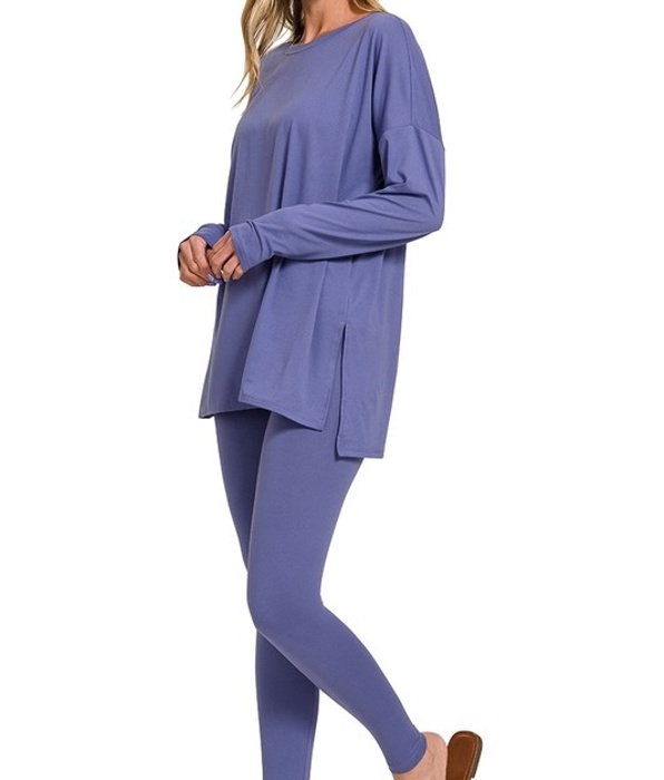 Buttery Soft Long Sleeve Lounge Set | S-XL