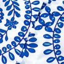  Bohemian Vine Print Puff Sleeve Blouse | S-XL