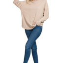  COTTON Spring Raglan Sleeve Thumbhole Top | S-XL