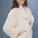  Luxe Faux Fur Coat With Pockets