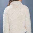  Luxe Faux Fur Coat With Pockets