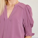  Half Sleeve V-Neck Blouse | Free Shipping