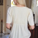  Crochet Detail Babydoll | Free Shipping