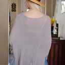  Slouchy Long Dolman Sleeve High Low Top