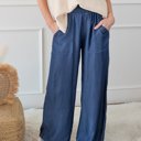  Side Pockets High Waist Wide Leg Lightweight Jeans | S-XXL