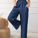  Side Pockets High Waist Wide Leg Lightweight Jeans | S-XXL