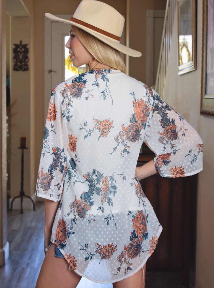 Bell Sleeve Kimono | Free Shipping