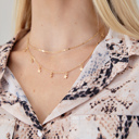  Delicate Double Layer Star Necklace | Free Shipping