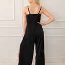  Slit Leg With Pockets Gorgeous Jumpsuit