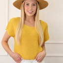  MY DREAM LIFE | Loose Knit Short Dolman Sleeve Top