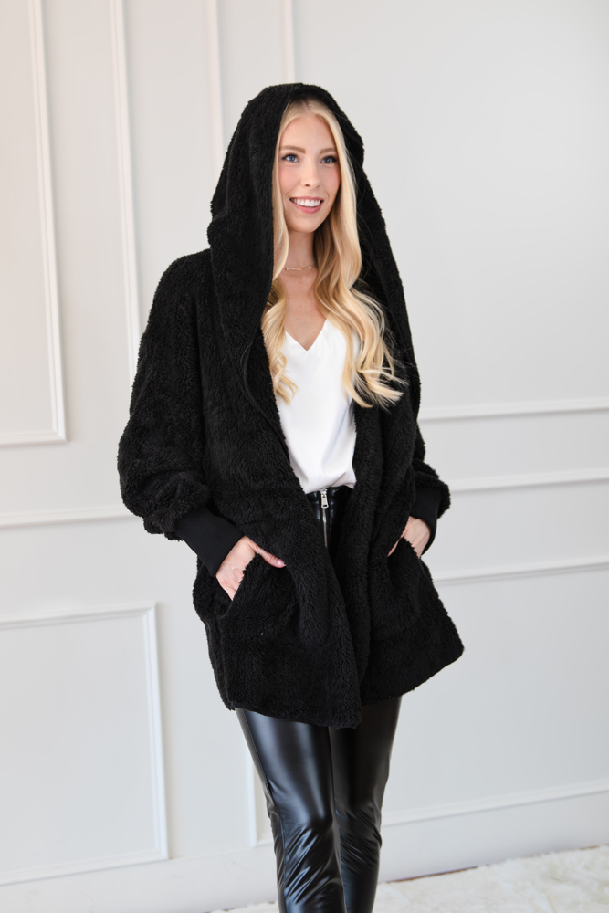 Dream Soft Hooded & Pocketed Jacket | One Size Fits All