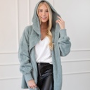 Mint Dream Soft Hooded & Pocketed Jacket | One Size Fits All