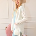  Waffle Pocket Cardigan Sweater