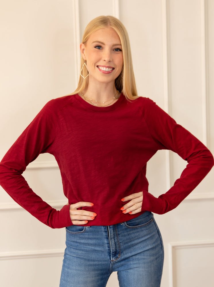 Thumbhole Cozy Top | Free Shipping