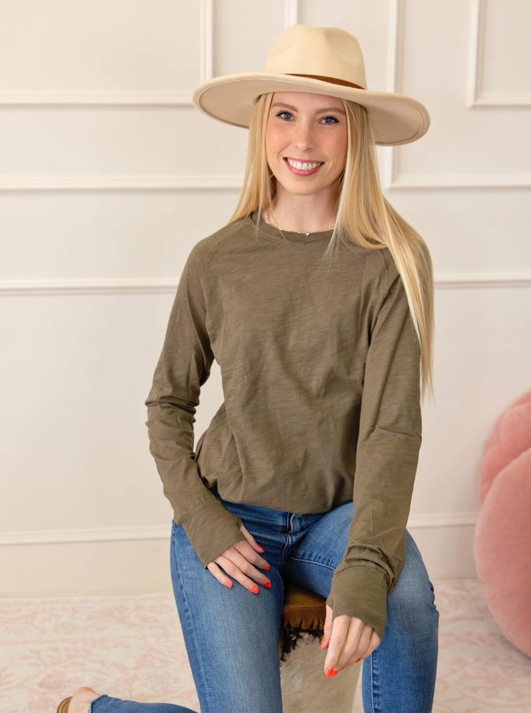 Thumbhole Cozy Top | Free Shipping