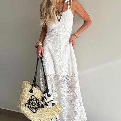 Lace Reverie Tie-Shoulder Dress | S-XL