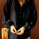  MY DREAM LIFE | Balloon Sleeve Crinkled Top