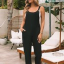  Pocketed Cropped Jumpsuit