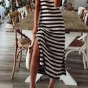 Medium Black Maxi Dress Side Slits | Free Shipping