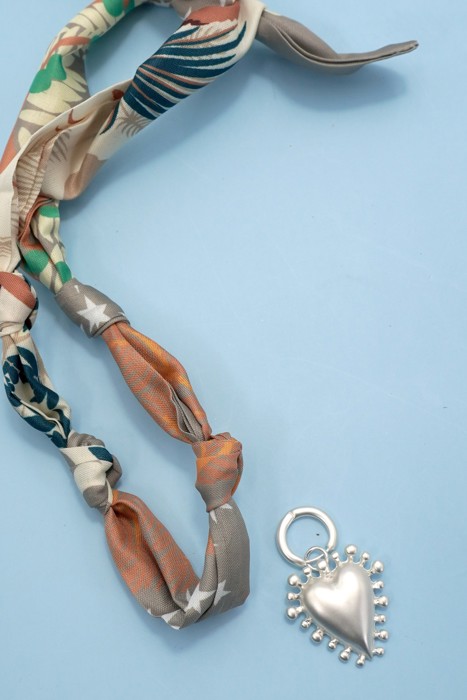 Handmade Scarf Necklace | Free Shipping