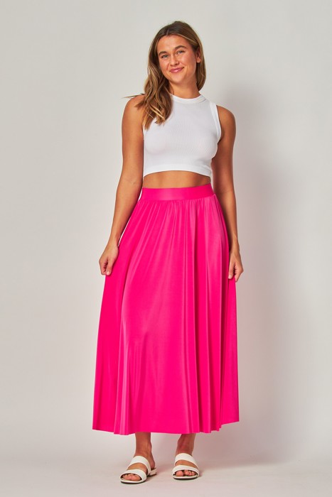 Stretchy Soft Maxi Skirt | 3 Colors