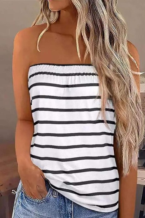 Strapless Bandeau Tank | Free Shipping
