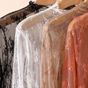  Floral Sheer Lace Trendy Top | S-XL