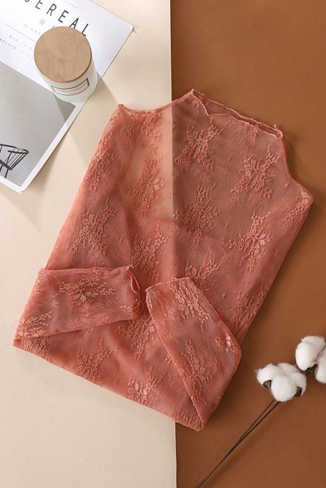 Floral Sheer Lace Trendy Top | S-XL