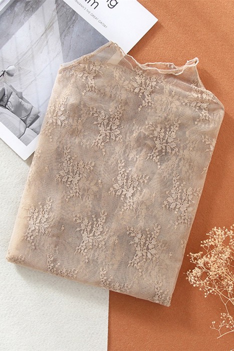 Floral Sheer Lace Trendy Top | S-XL