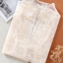  Floral Sheer Lace Trendy Top | S-XL