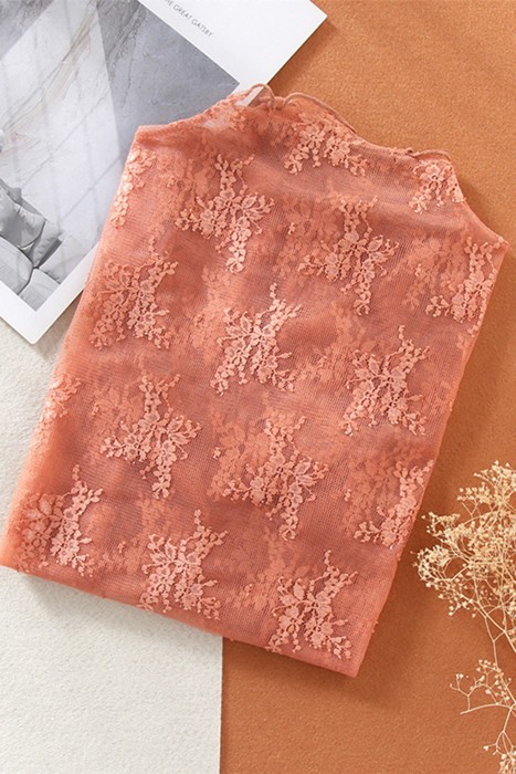 Floral Sheer Lace Trendy Top | S-XL
