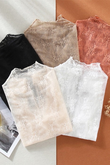 Floral Sheer Lace Trendy Top | S-XL