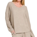  Cozy & Chic Rushed Ribbed Hacci Set 