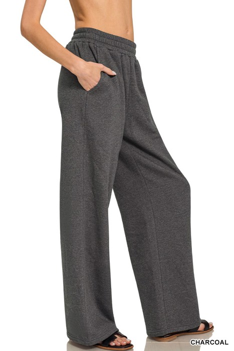 MY DREAM LIFE | Cozy Fleece Sweatpants With Pocket | S-L