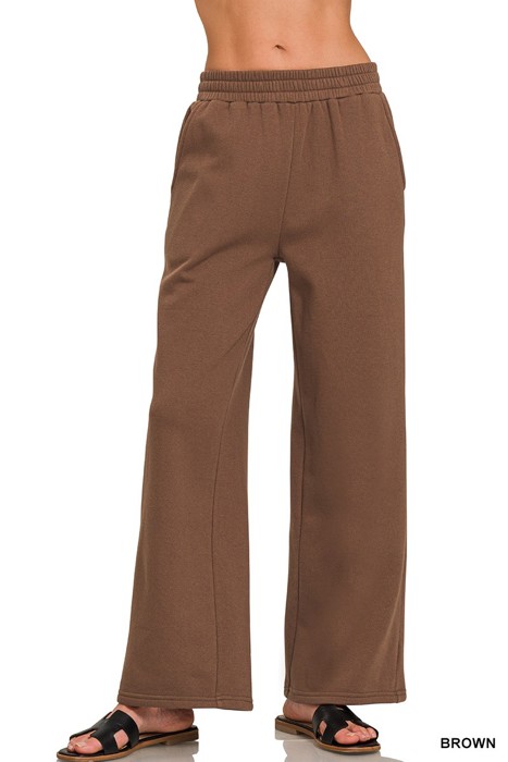 MY DREAM LIFE | Cozy Fleece Sweatpants With Pocket | S-L