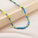  Single Summer Beach  Beaded Necklace