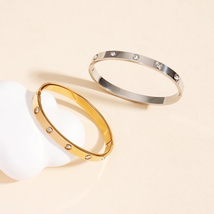 Waterproof Stainless Steel Bangle