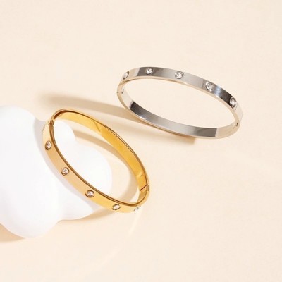 Waterproof Stainless Steel Bangle