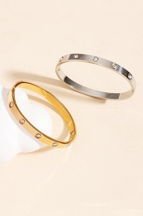 Waterproof Stainless Steel Bangle