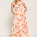  Smocked Charm Floral Dress