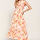  Smocked Charm Floral Dress