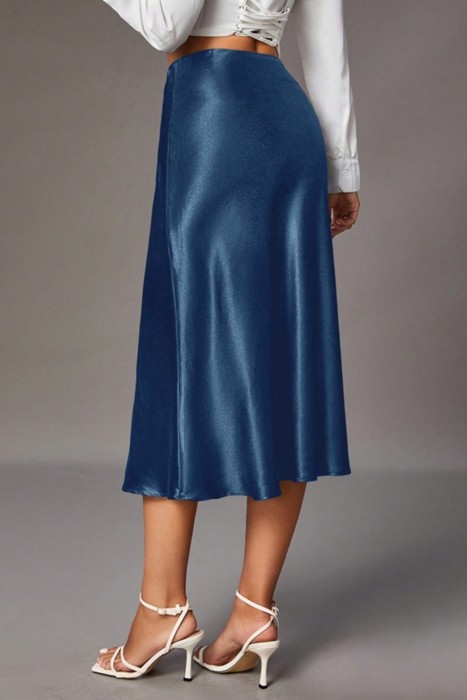 MY DREAM LIFE |The Luxe Satin Midi Skirt | S-XL