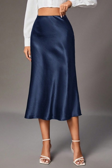 MY DREAM LIFE |The Luxe Satin Midi Skirt | S-XL